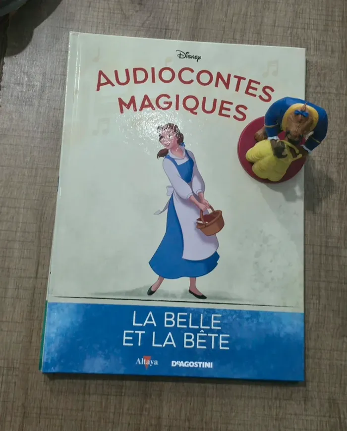N¤13 audioconte Magique Altaya disney deagostini livre+figurine audio conte compte