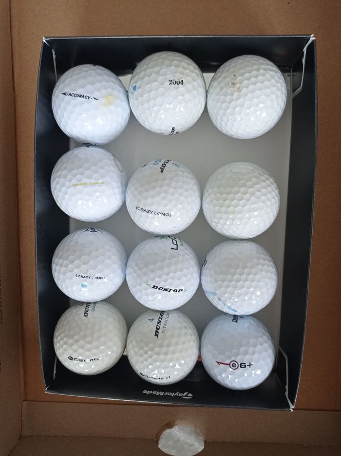 Balles de golf. Dunlop, Browning - photo numéro 2