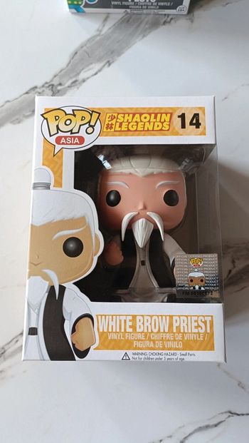 Funko pop Asia White Brow Priest 14