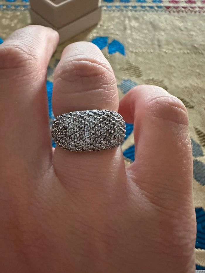 Bague en argent 925/1000ème taille 52