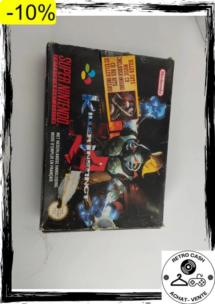 Killer Instinct Super Nintendo snes pal fah complet - photo numéro 6
