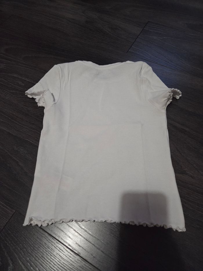 T-shirt blanc 5/6 ans - photo numéro 4