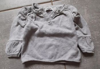 Pull fille tape à l'œil 3mois