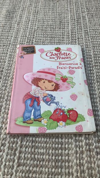 Livre charlotte aux fraises  bibliothèque rose 841