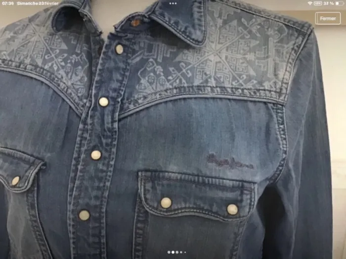 Chemise femme jeans pepe jeans - photo numéro 2