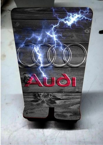 support téléphone motif audi neuf