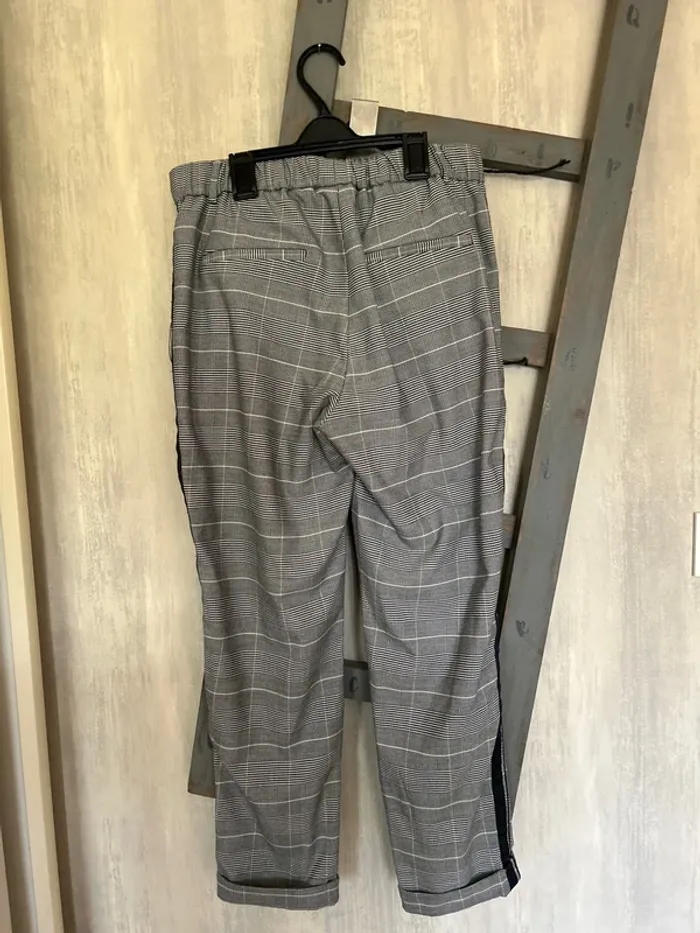 Pantalon carreaux Zara - photo numéro 5