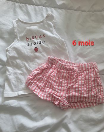 T-shirt et short
