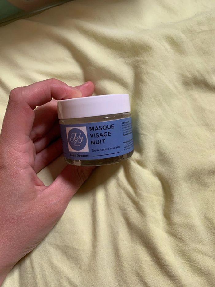 Masque visage nuit