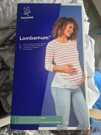 Lombamum Ceinture de grossesse Taille Unique