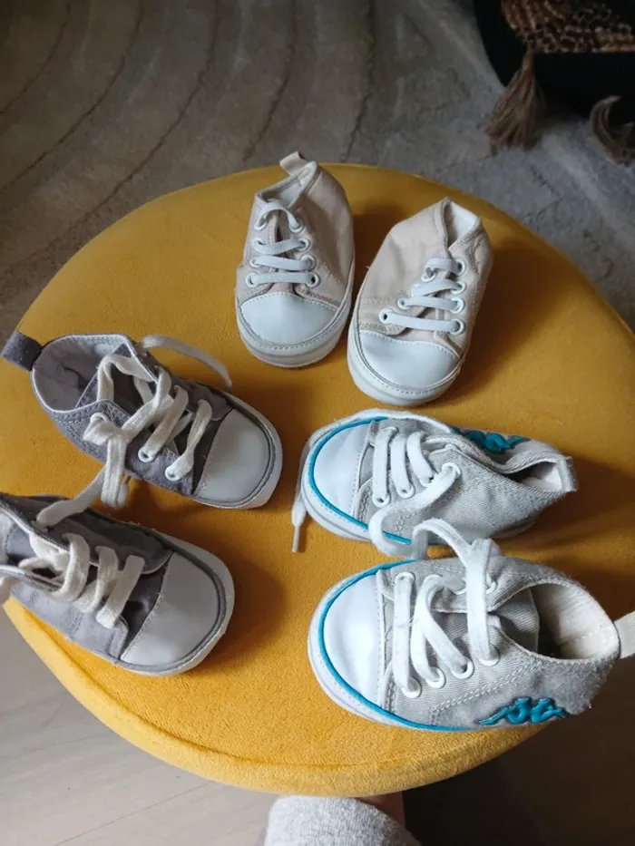 Lot de 3 chaussures bébé - photo numéro 15