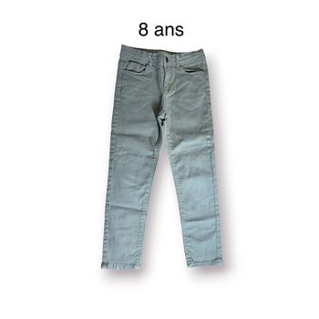 Kiabi Jean slim vert kaki Taille 8 ans