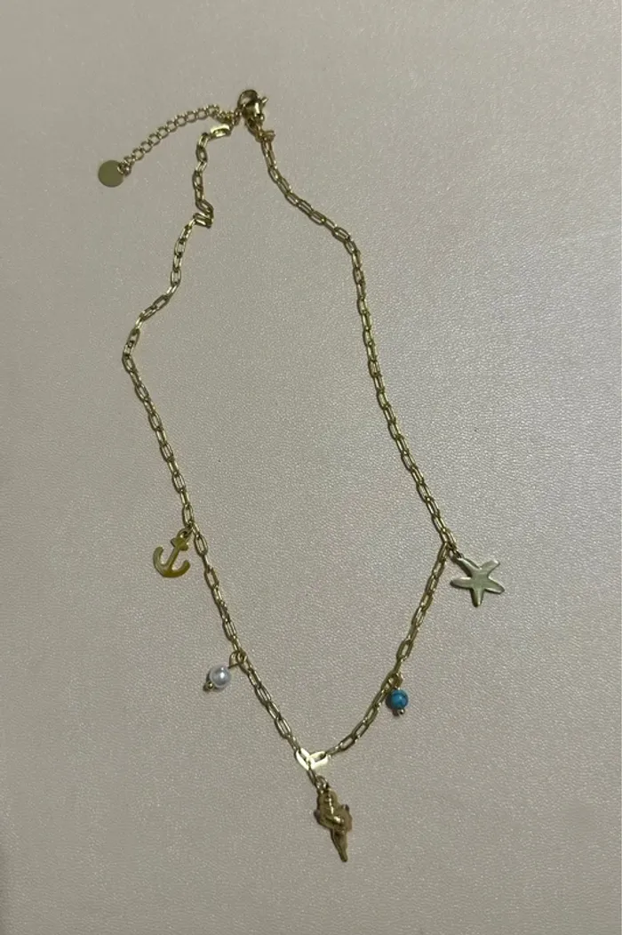 Collier charms été