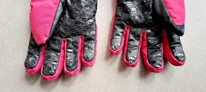 Paire de gants ski, rose - photo numéro 3