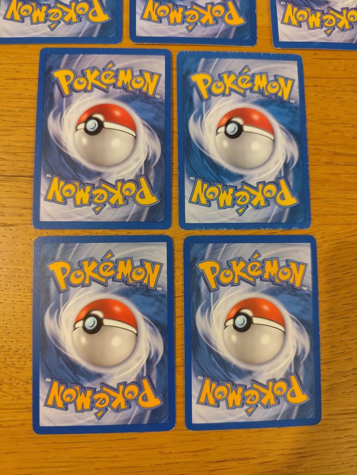 Lot 9 cartes Pokémon bloc ex vintage bon état dragons rouge feu vert feuille holon - photo numéro 3