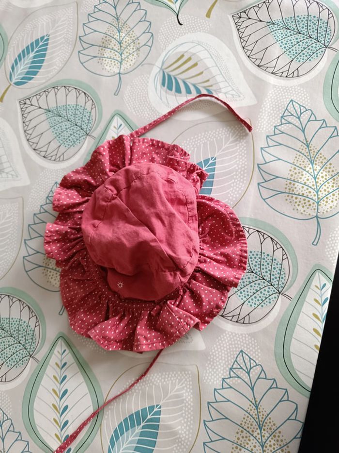 Chapeau été bébé fille 6-12 mois