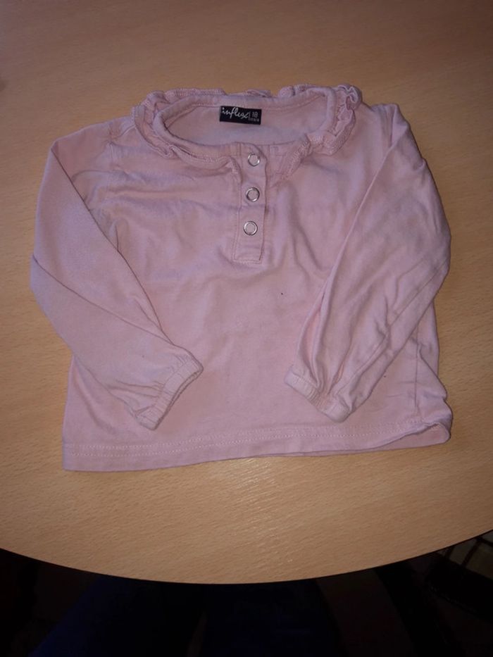 Tee-shirt manches longues 18 mois