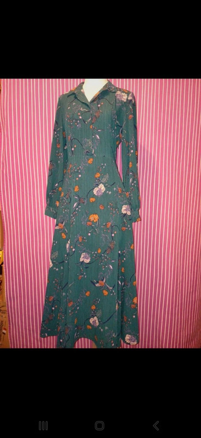 Robe chemise de hiver 💚 - photo numéro 4