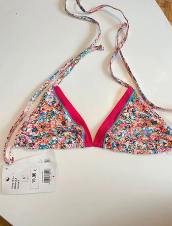 Haut de Maillot de bain neuf 36 bonnet B Red Point