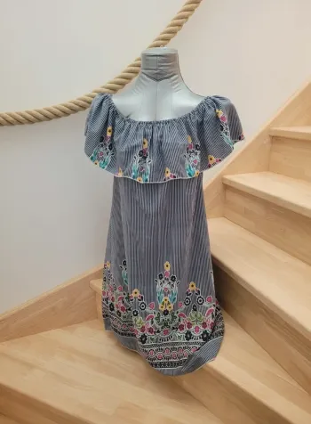 Robe épaules dénudées taille 38