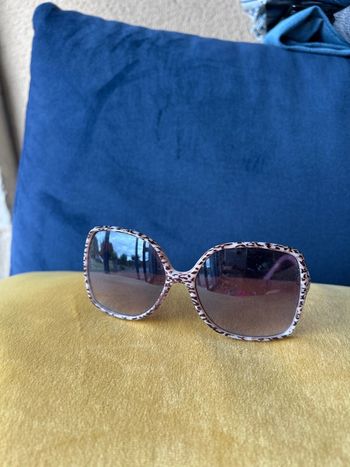 Lunette de soleil léopard
