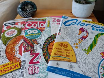 Lots de magazine de coloriages