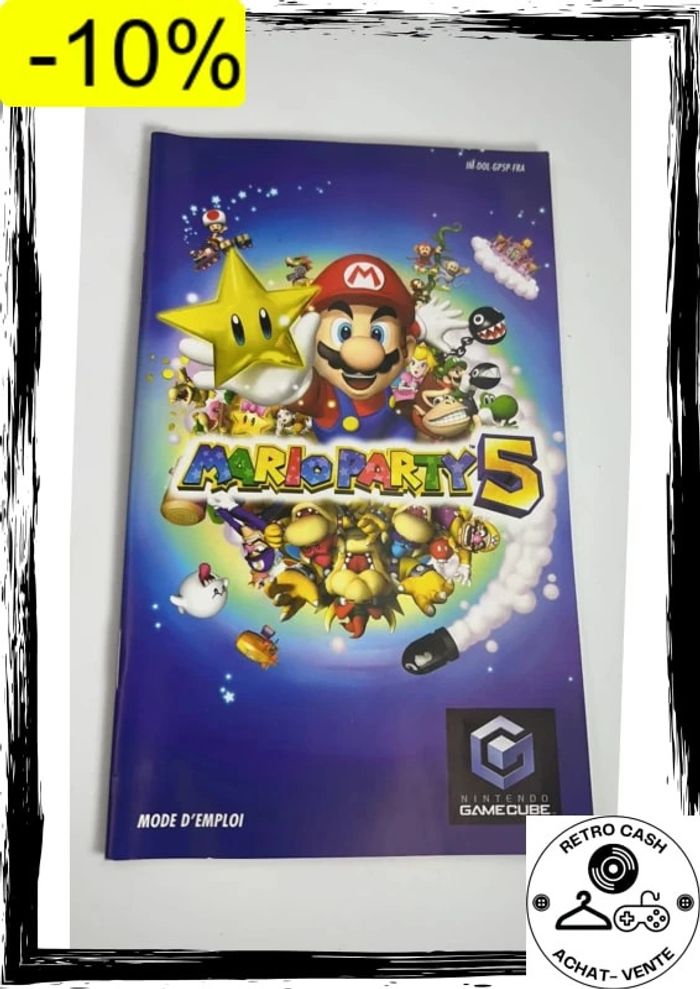 Mario Party 5 Nintendo Gamecube Pal FRA Complet - photo numéro 5