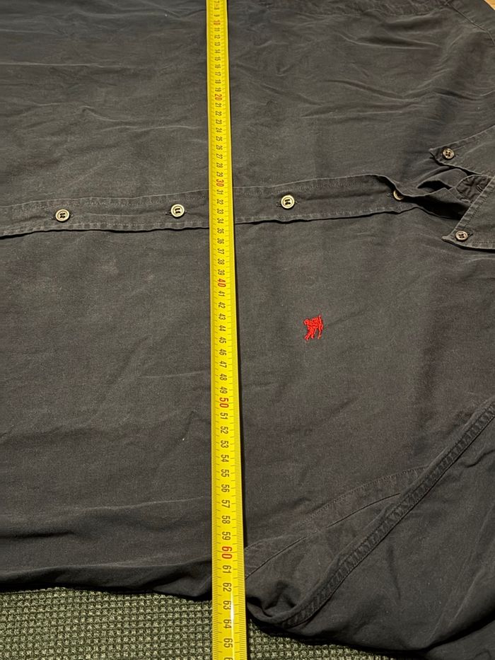 Chemise Burberry Taille M Homme Coton Bleu Marine - photo numéro 6