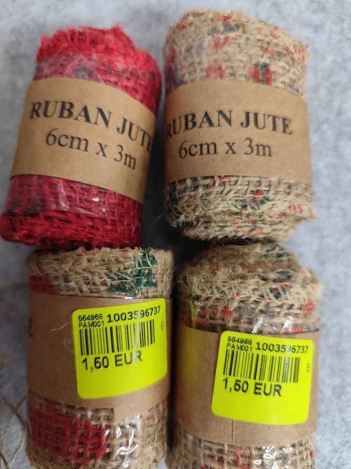 Lot toile de.jute - photo numéro 4