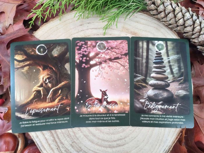 Oracle de la forêt enchantée, jeu divinatoire doux et puissant, Edition Premium 2025 - photo numéro 6