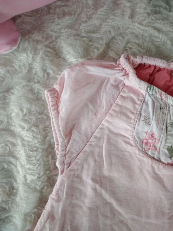 Combinaison ensemble barboteuse été Fille 6 mois Mini Adélie - photo numéro 3