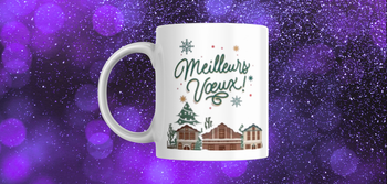 Mug De Noel Maison De Noel Meilleurs Vœux, Décoration Pour Les Meilleures Amies, Sœurs, Collègues,