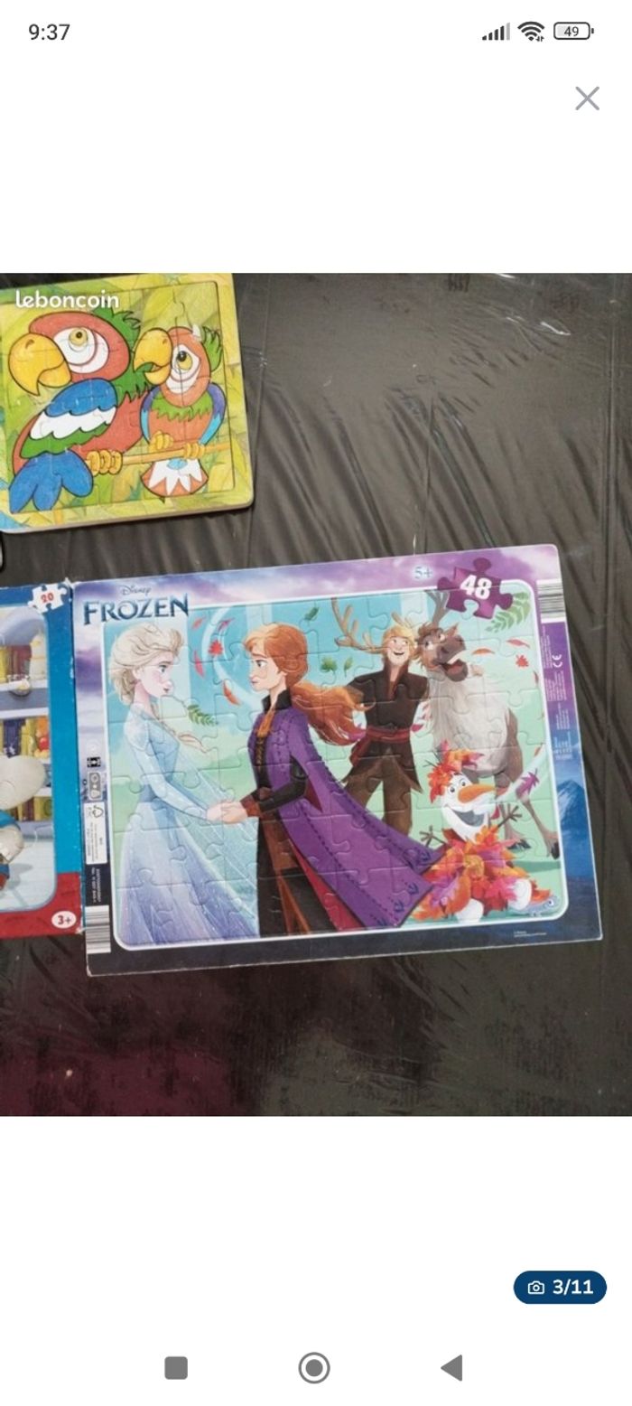 Lot de 8 puzzles - photo numéro 3