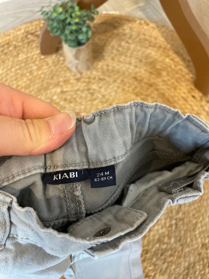 Jeans gris garcon 24 mois - photo numéro 3