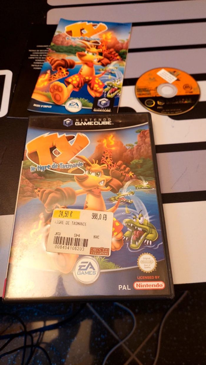 Ty le tigre de tazmanie gamecube français complet - photo numéro 1