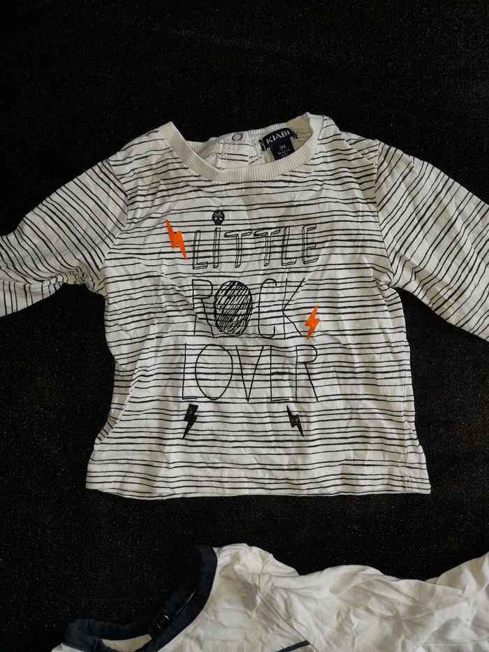 4 t-shirt manches longues - photo numéro 3