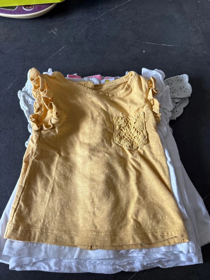 Lot de 6 tshirts sans manches - photo numéro 2