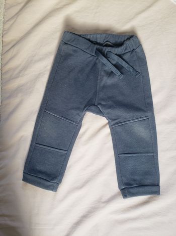 Jogging bleu chaud