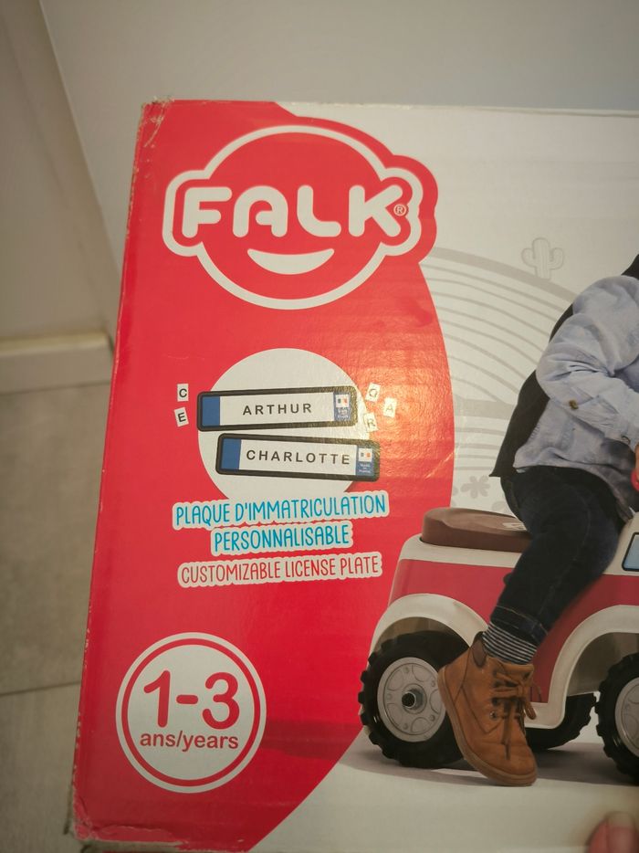 Falk - porteur mini van vintage - neuf - photo numéro 6