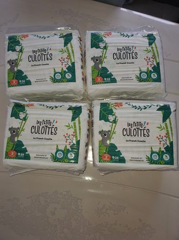 Couches les petits culottés Taille 2 ( 3-5kg)