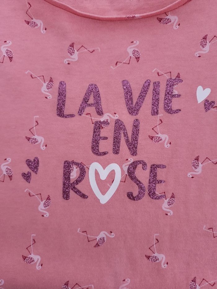 Lot 6 t-shirts/chemiser fille 12 ans très bon état - photo numéro 10