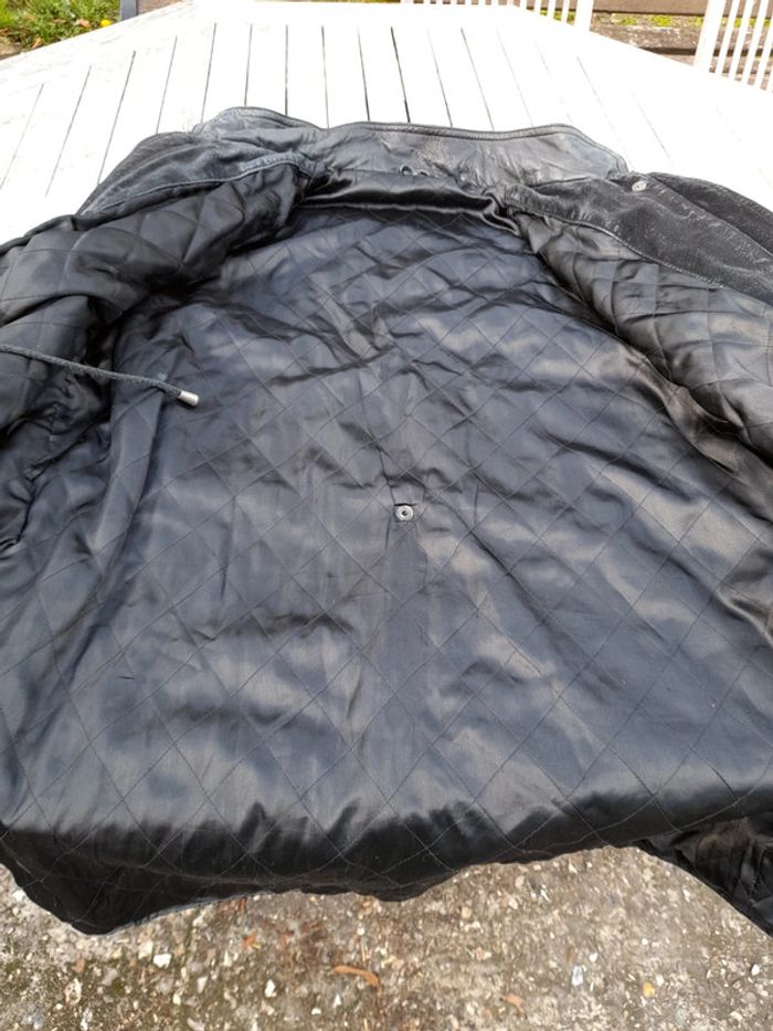 🏘Manteau veste imperméable T40 noir - photo numéro 6