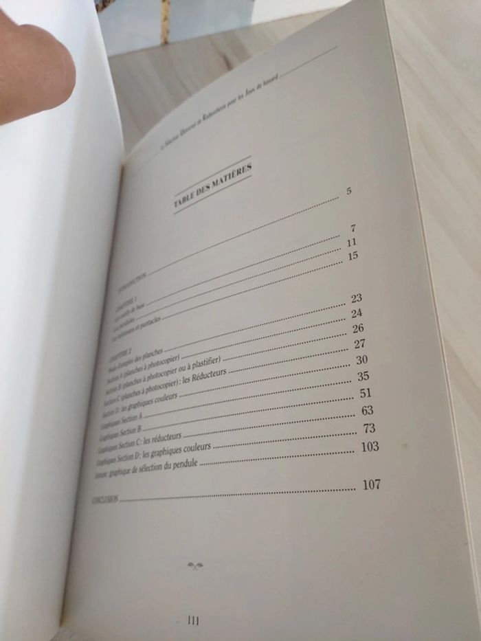 Livre grand format Sélecteur universel de radiesthésie pour les jeux de hasard épuisé Dajafée - photo numéro 12