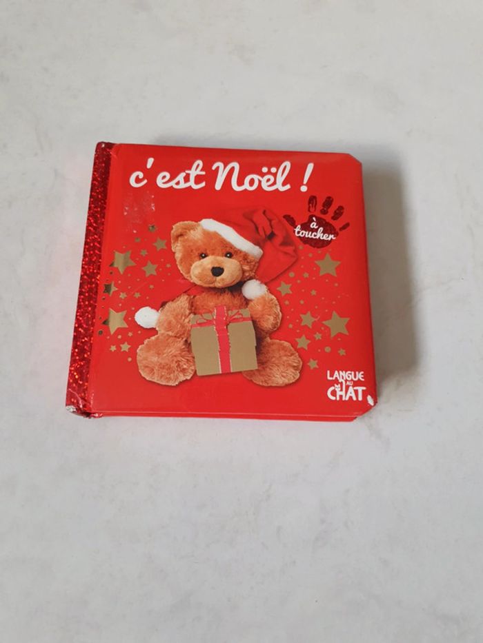 C'est Noël ! Livre à toucher - photo numéro 2