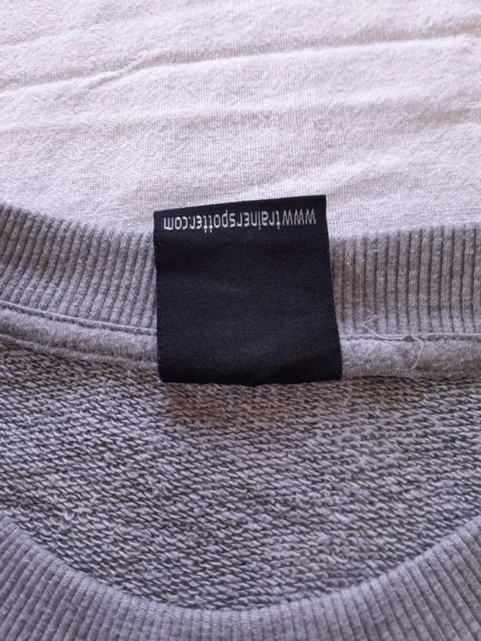 Sweat imprimé trainer spotter mixte taille M ou L - photo numéro 6