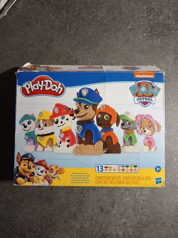 Moules pâte à modeler Pat patrouille 