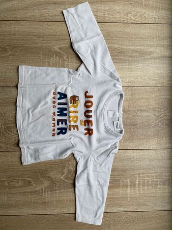 T-shirt manches longues tape à l’œil