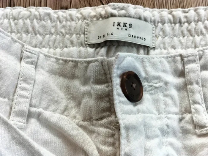 Bermuda blanc homme M - photo numéro 4