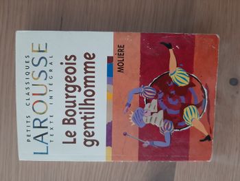 Livre "Le Bourgeois gentilhomme" ; Molière - Larousse