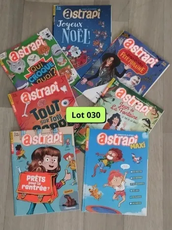 Lot de 7 magazines Astrapi année 2021 L030
